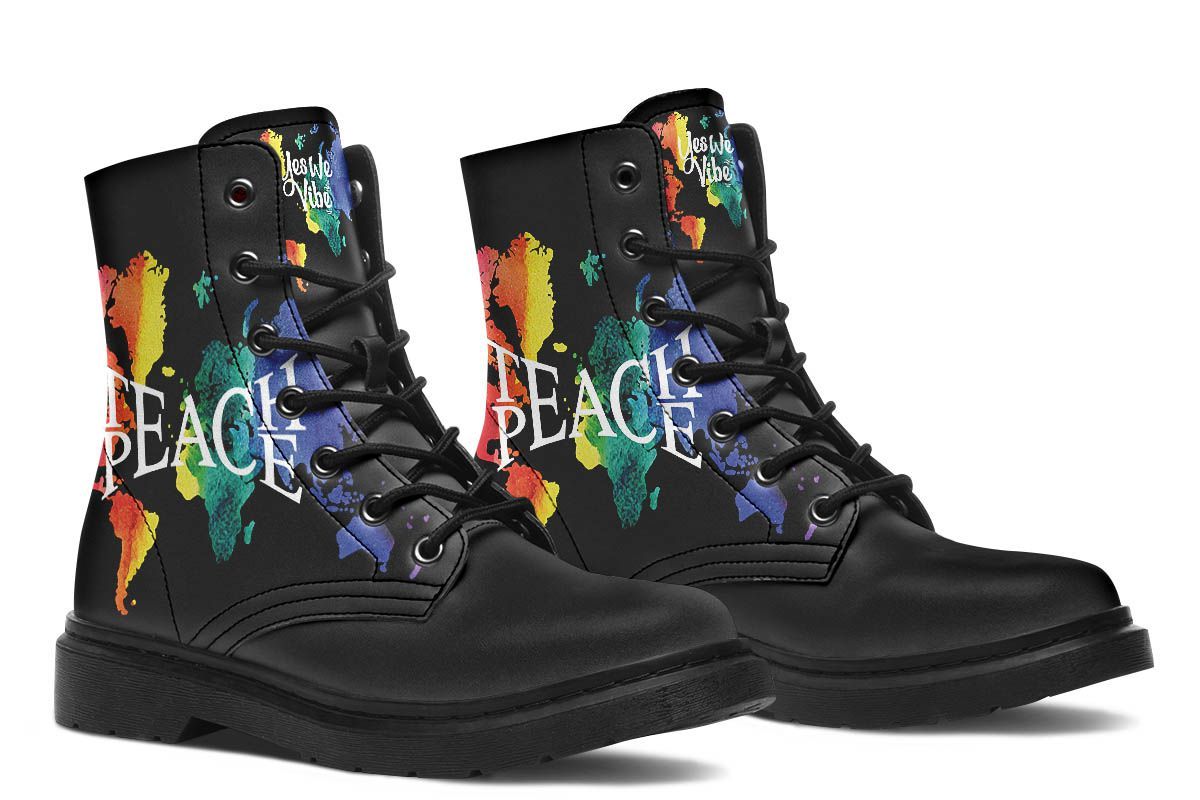 Teach Peace World Rainbow