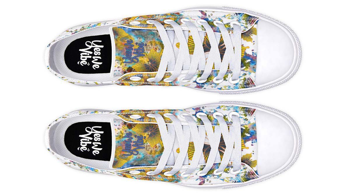 Blue Peace And Butterflies