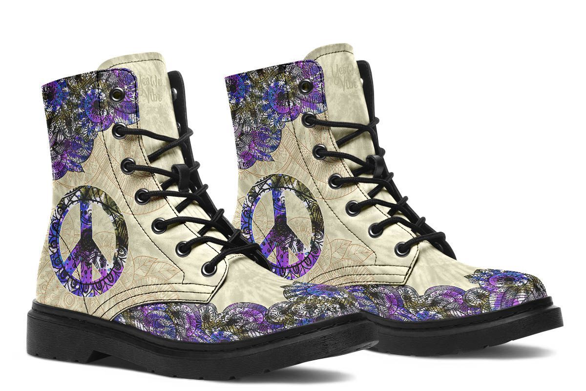 Colorful Tie Dye Mandala Beige