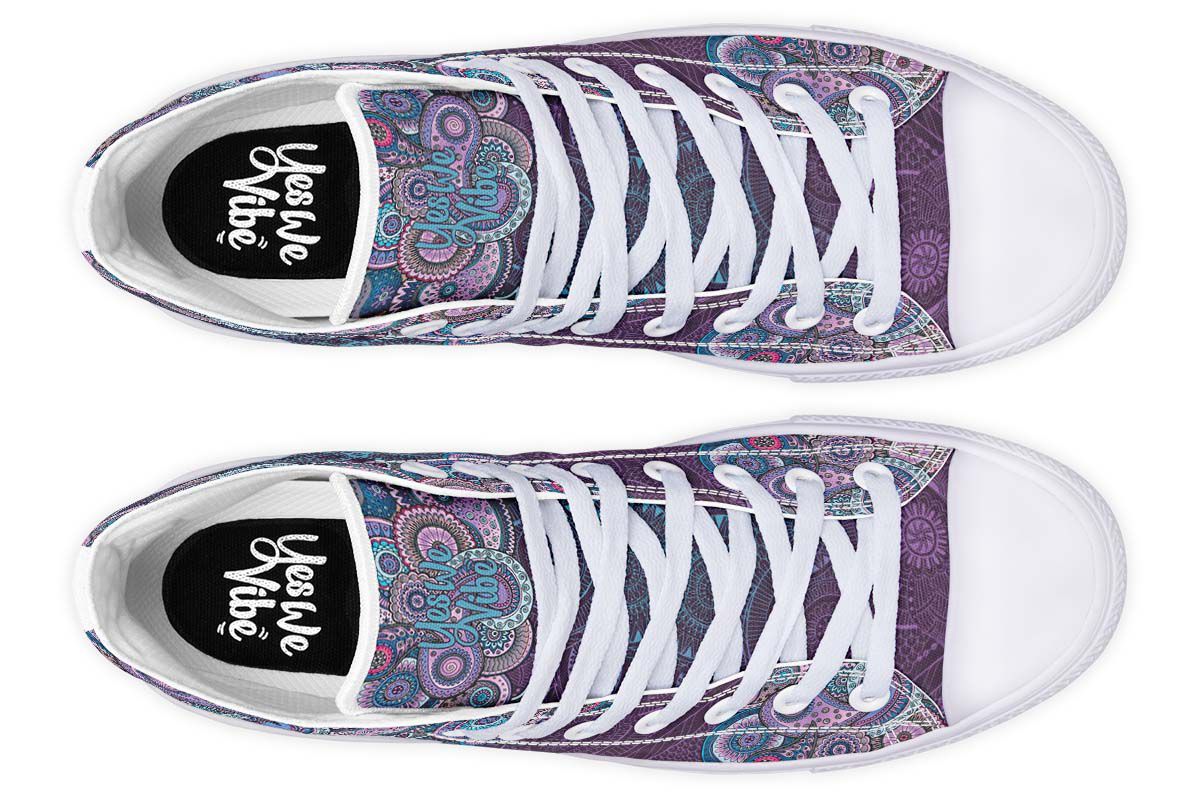 Purple Peace And Mandala