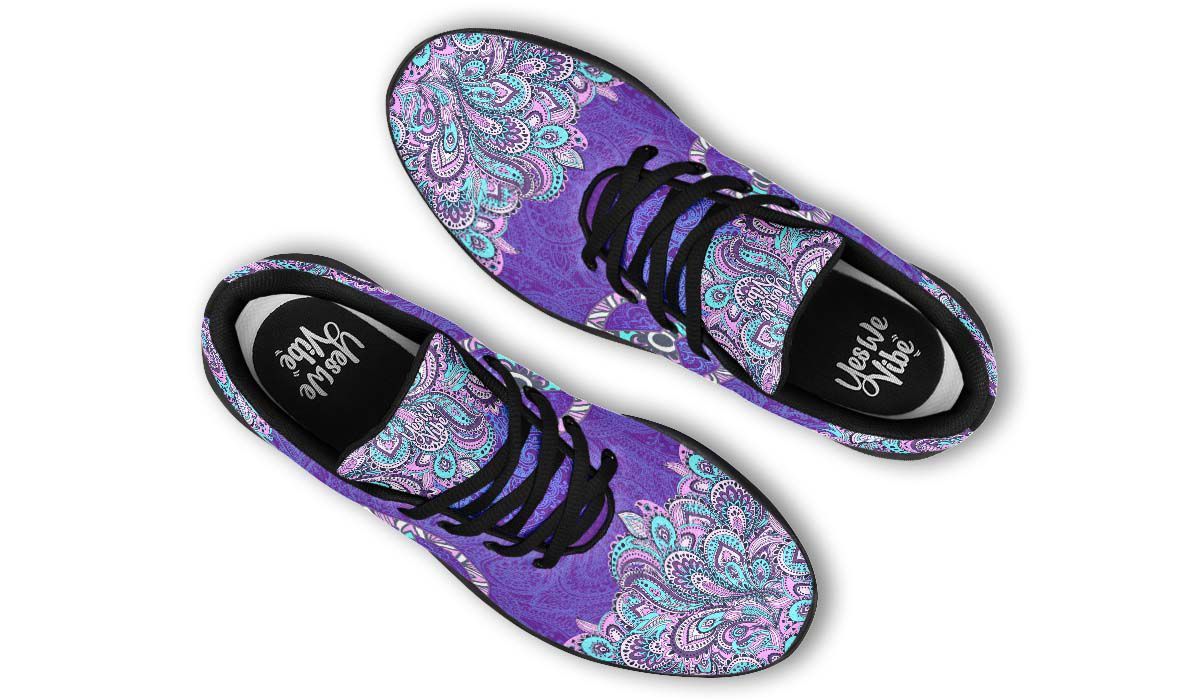 Purple Mandala And Peace