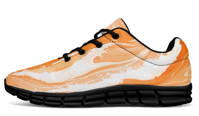 Abstract Wave Orange