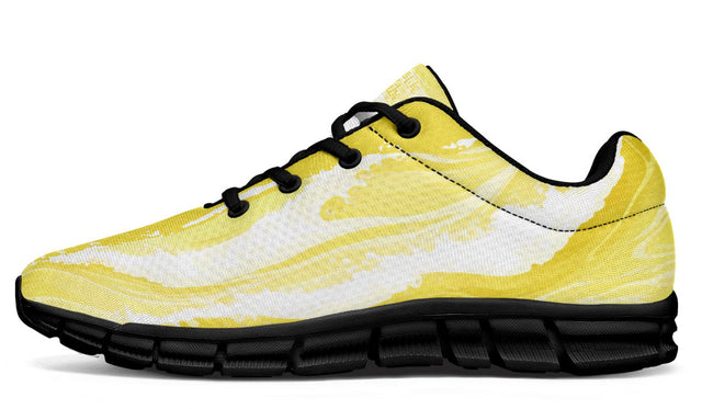 Abstract Wave Yellow