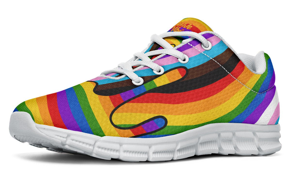 Colorful Swirly Flag