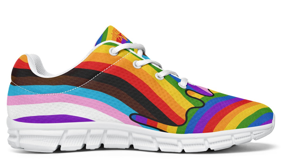 Colorful Swirly Flag