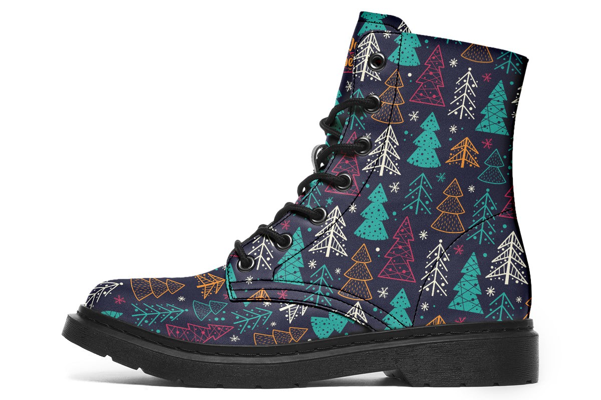 Christmas Forest Silhouette