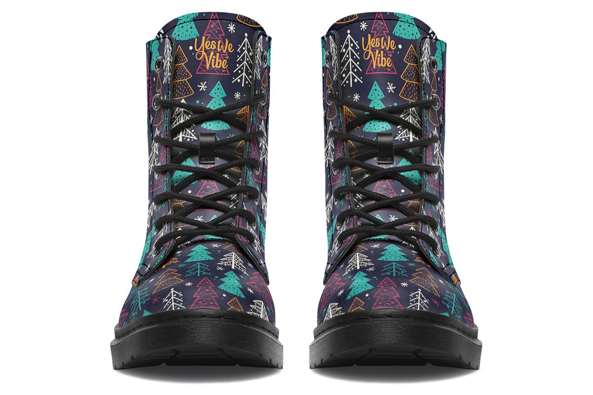 Christmas Forest Silhouette