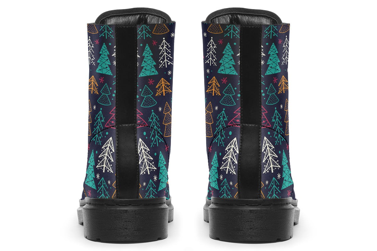 Christmas Forest Silhouette