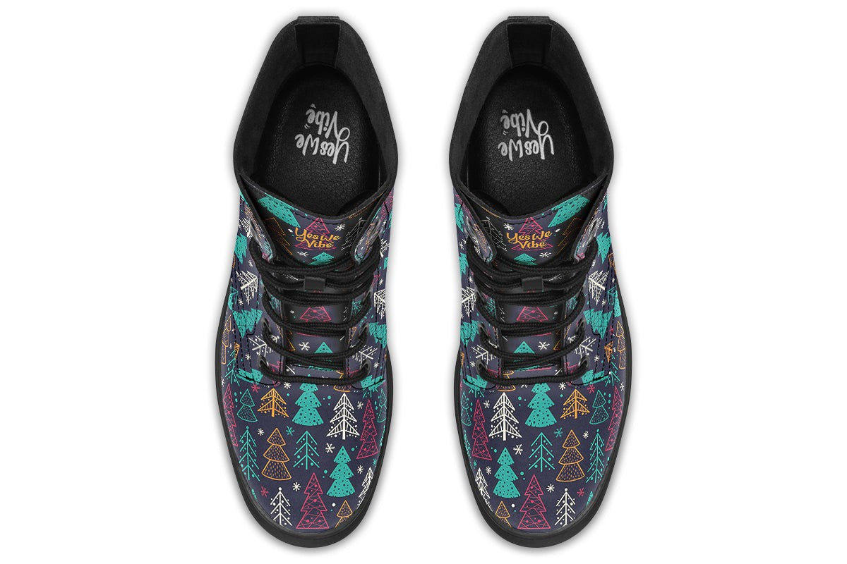 Christmas Forest Silhouette