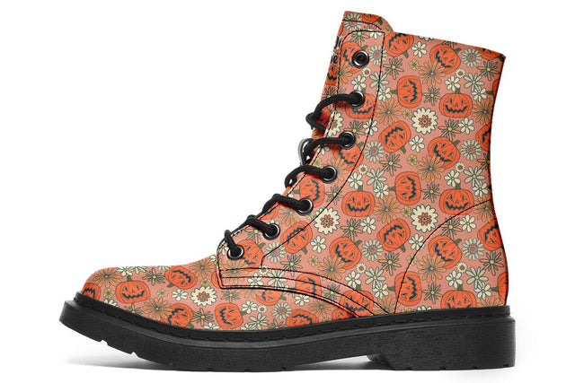 Floral Jack O Lantern