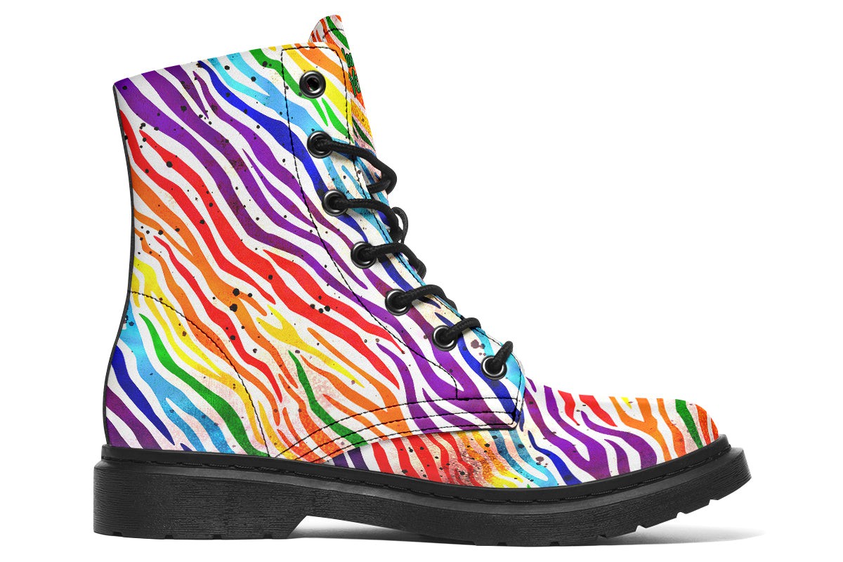 Grunge Wave Rainbows