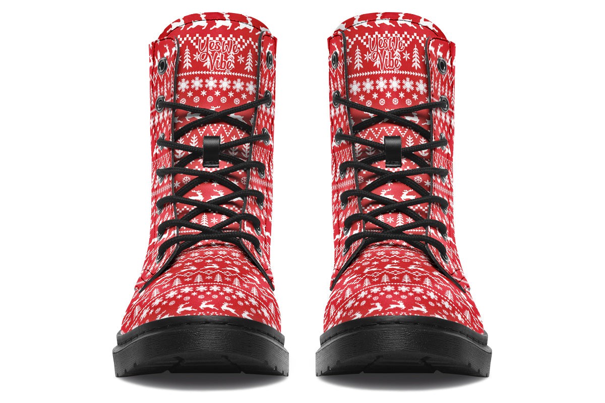 Red Classic Christmas Pattern