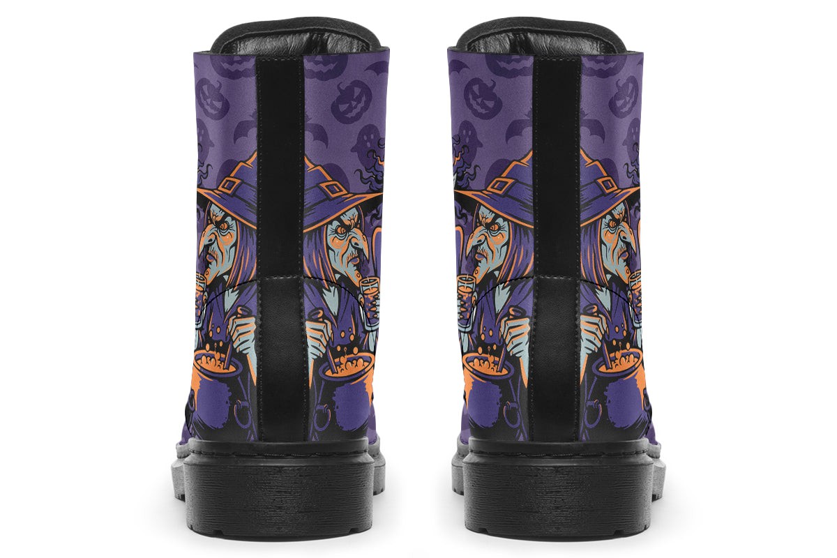 Three Witches Brewing Potions