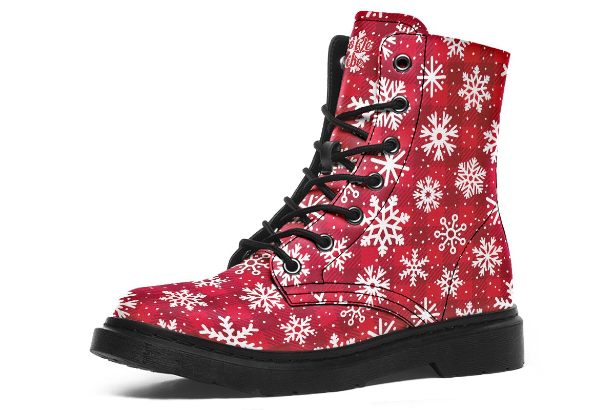 White Winter Snowflakes