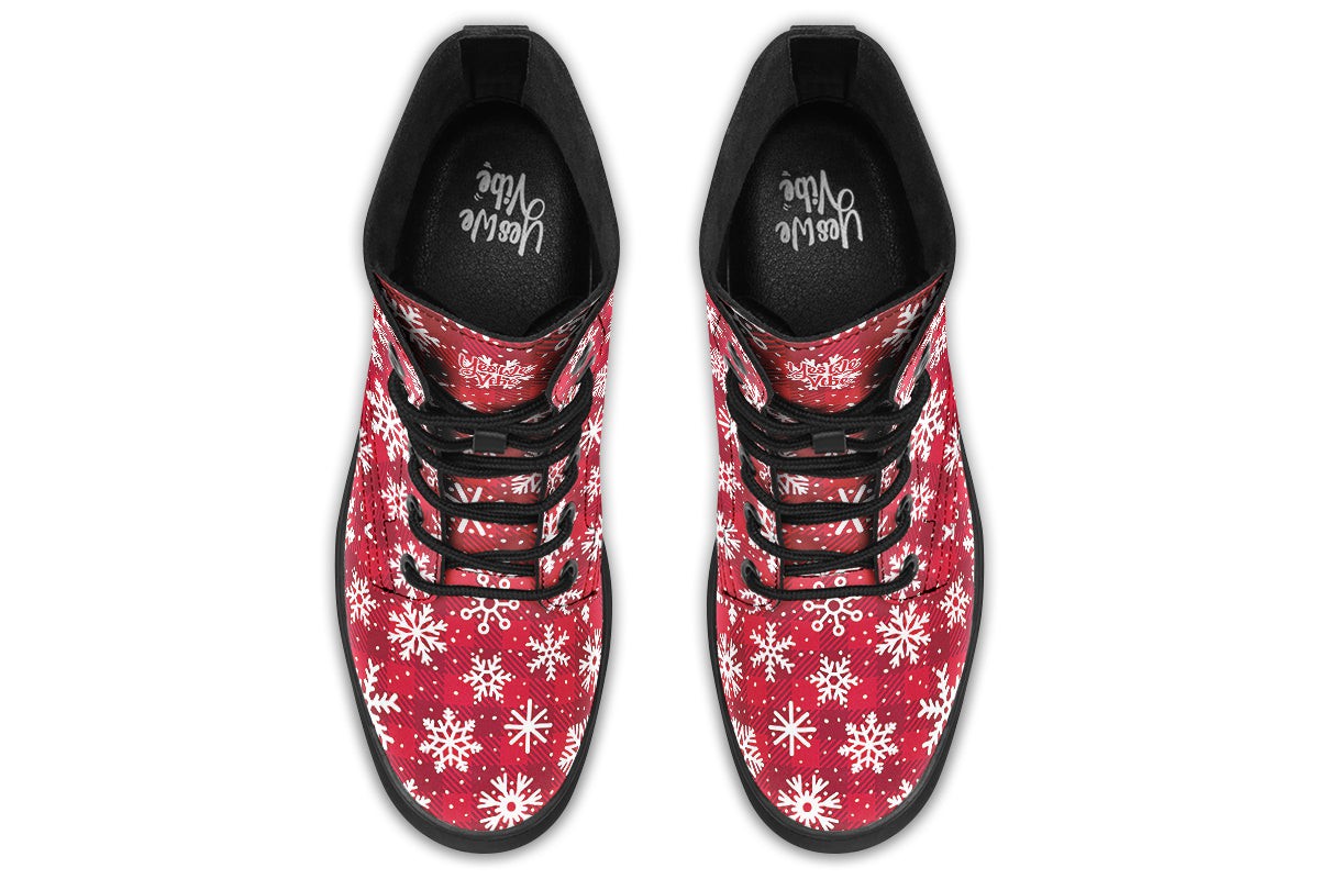 White Winter Snowflakes