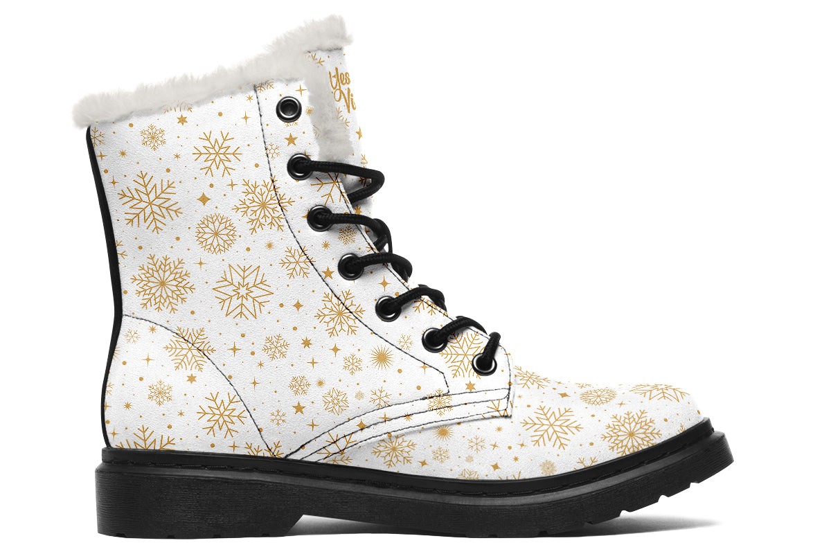 Gold Snowflakes