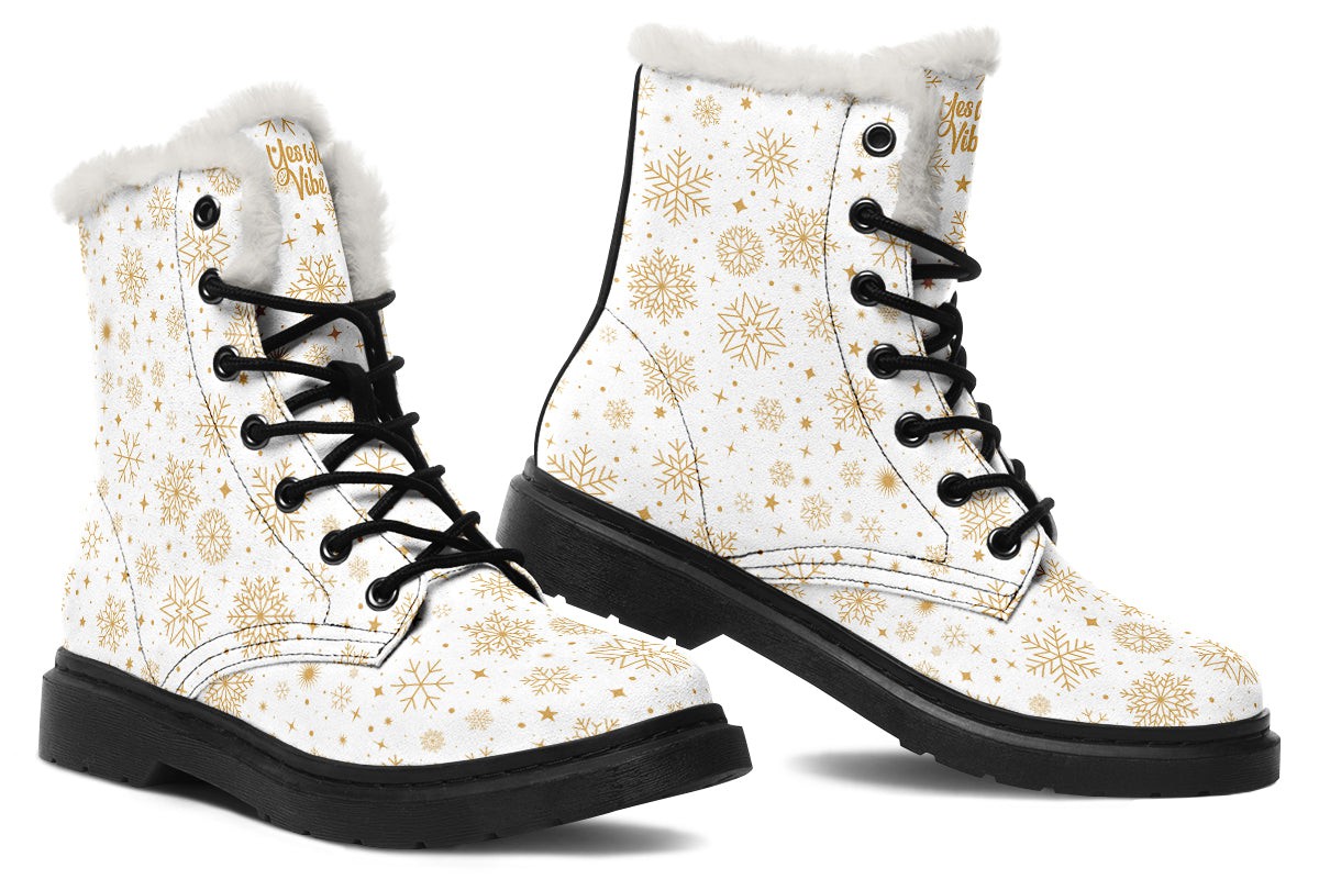 Gold Snowflakes