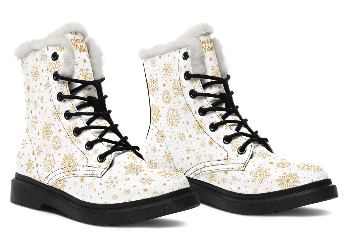 Gold Snowflakes