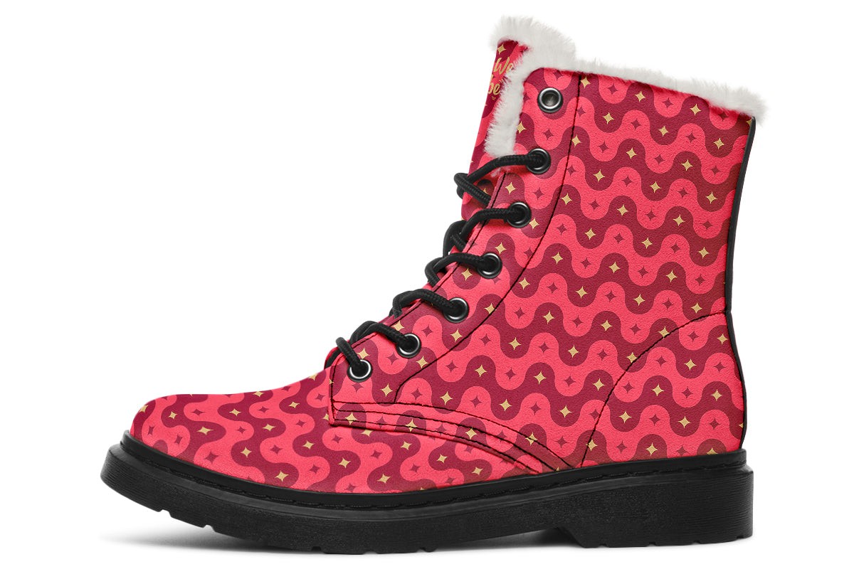 Red And Green Wave Star