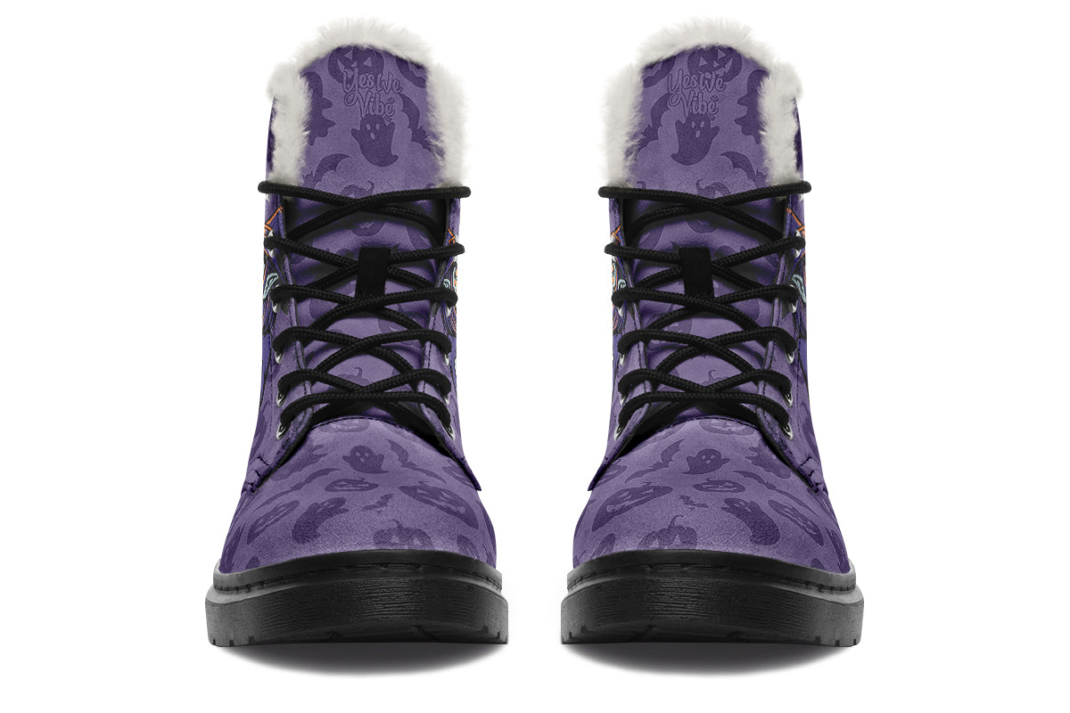 Three Witches Brewing Potions