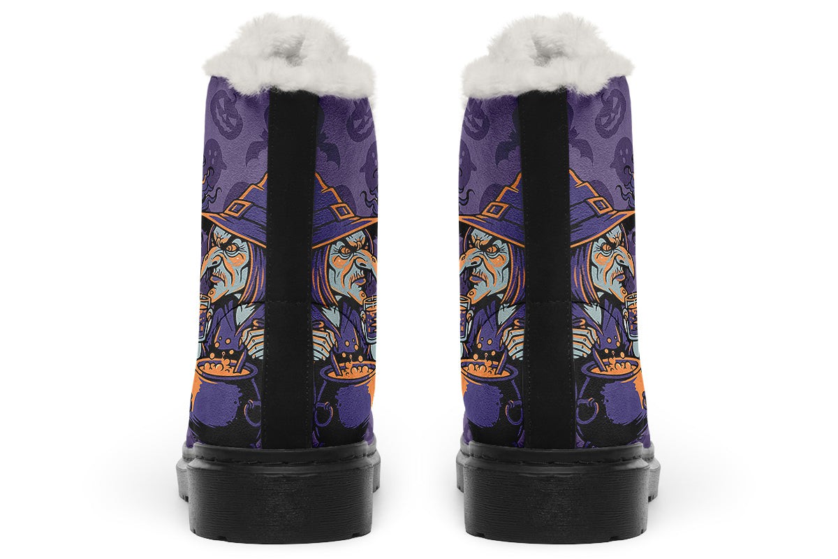 Three Witches Brewing Potions