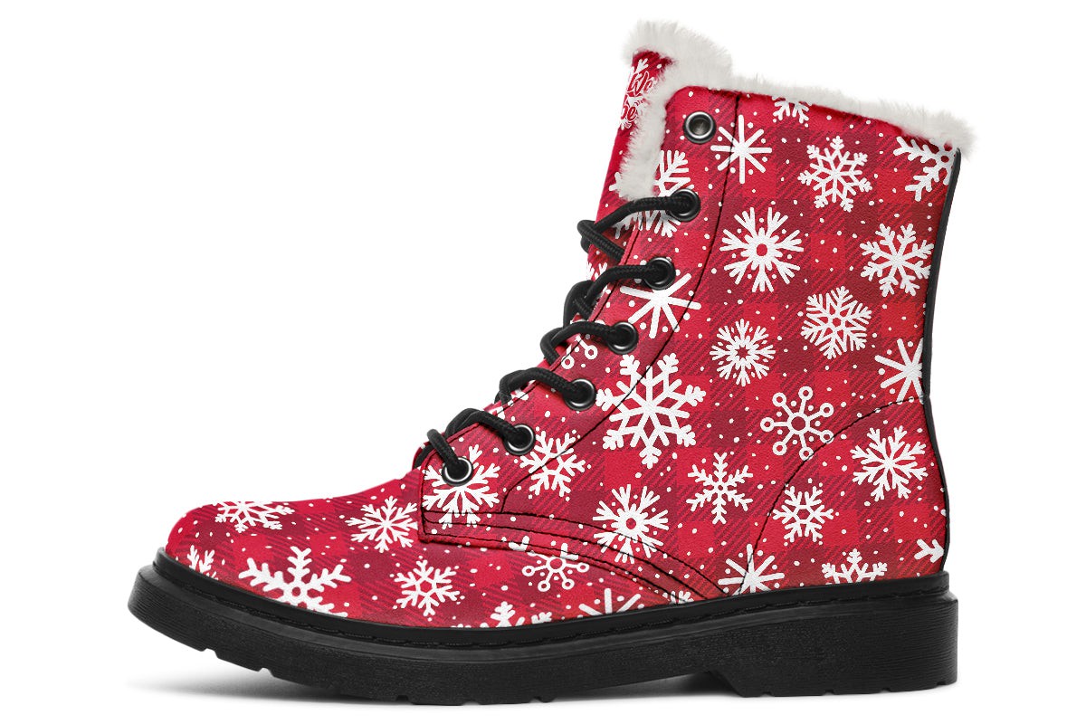 White Winter Snowflakes