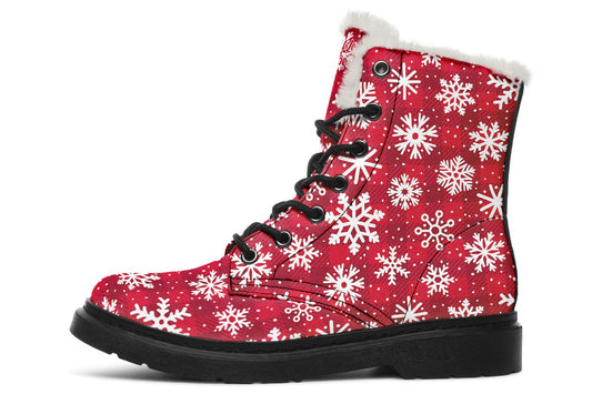 White Winter Snowflakes