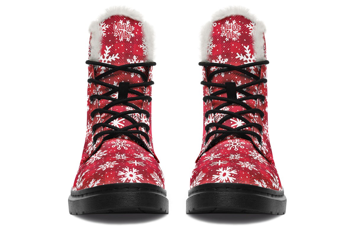 White Winter Snowflakes