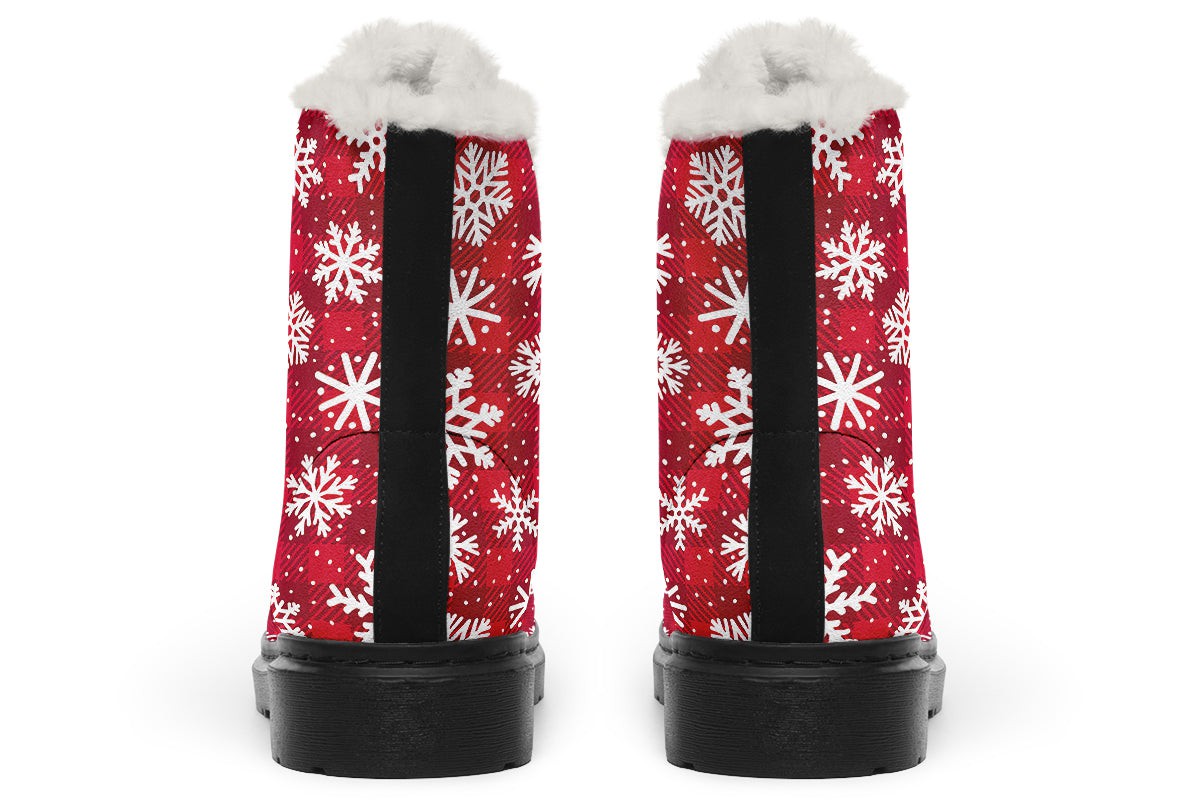 White Winter Snowflakes