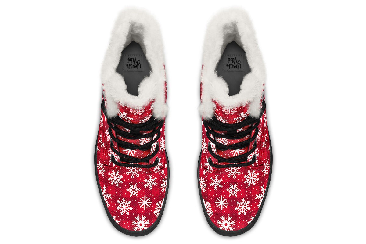 White Winter Snowflakes