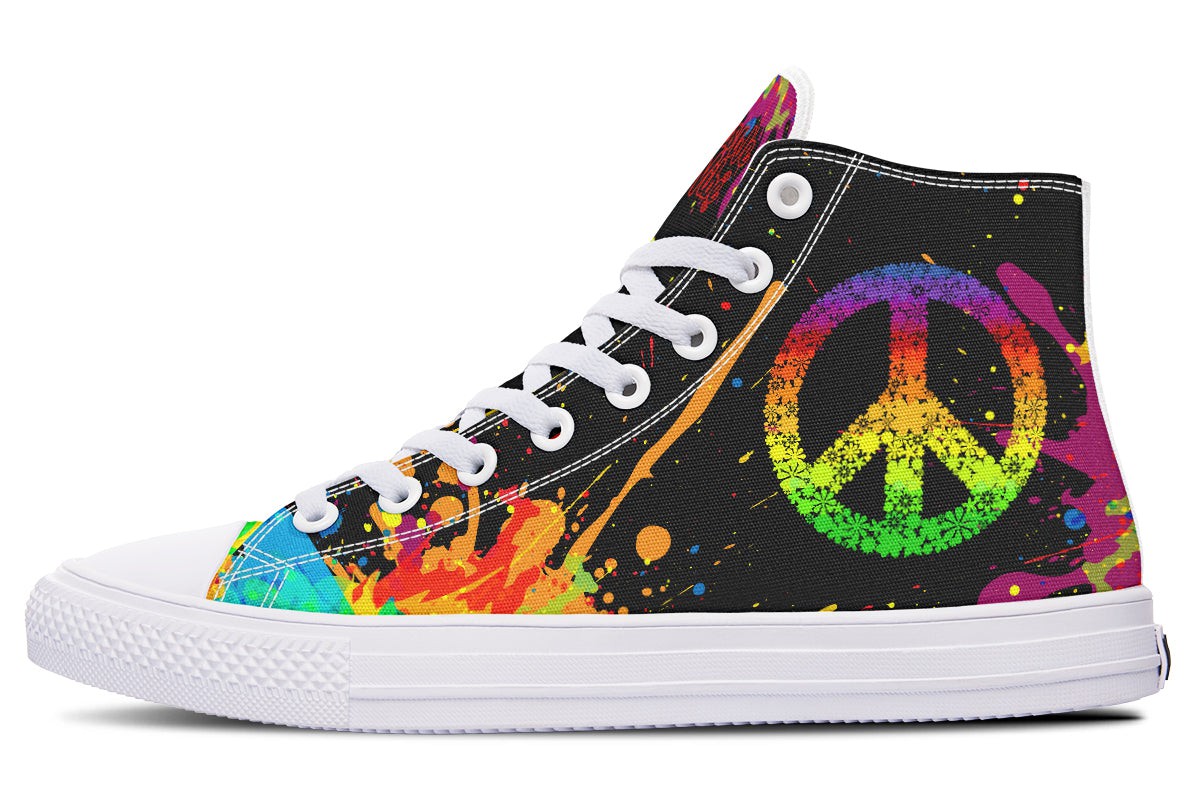 Peace Color Splash