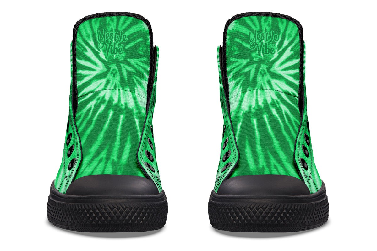 Tie Dye In Green Peace Hand