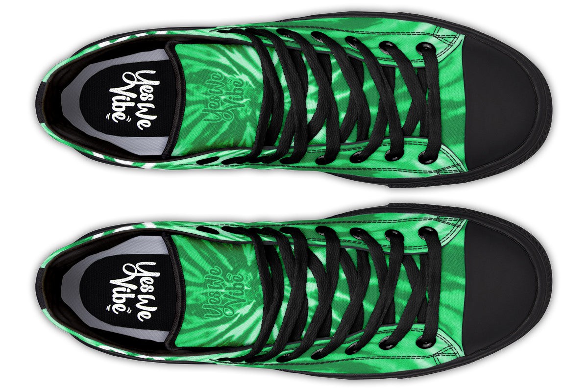 Tie Dye In Green Peace Hand