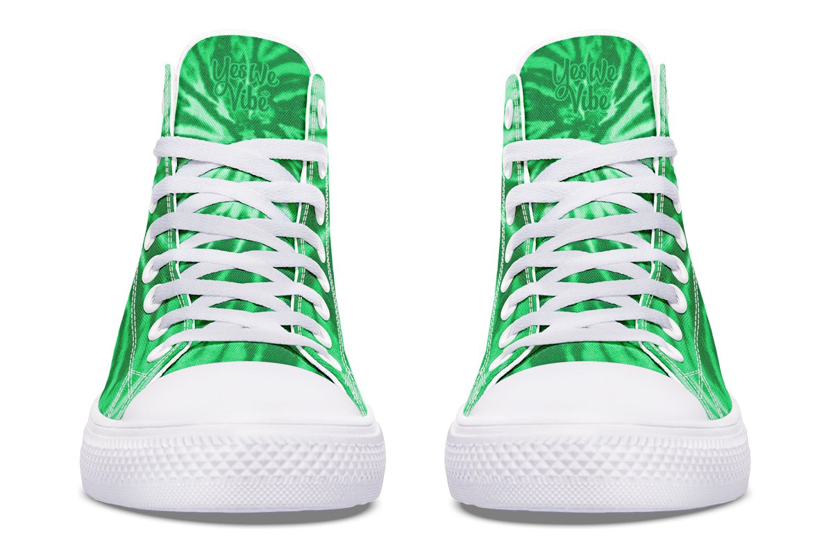 Tie Dye In Green Peace Hand