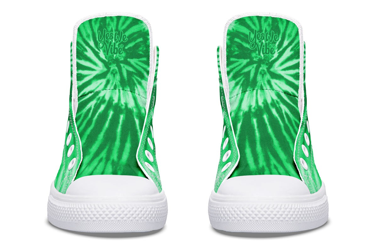 Tie Dye In Green Peace Hand