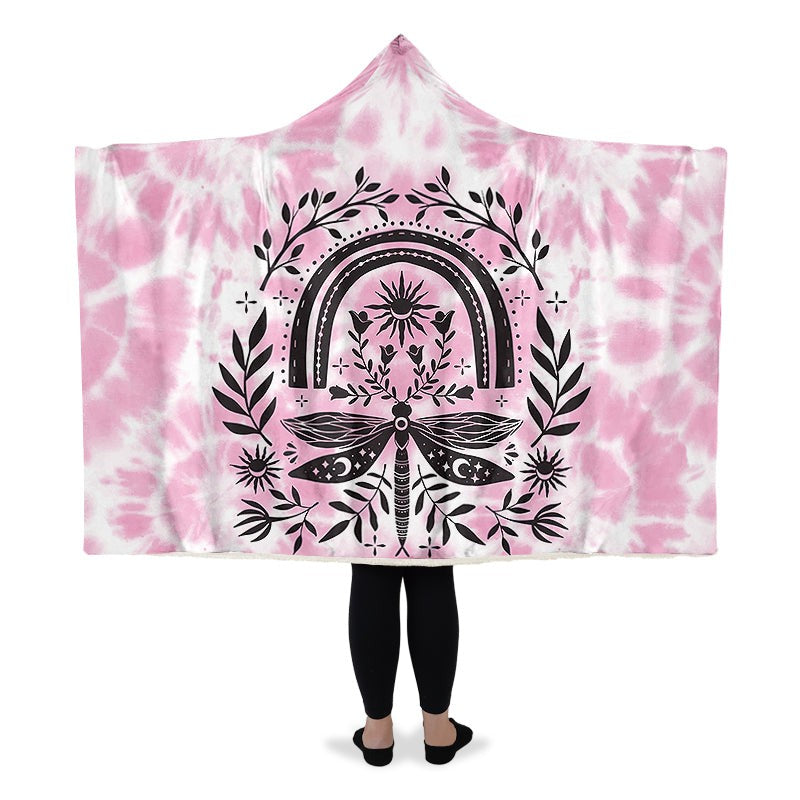 Dragonfly Pink Tie Dye