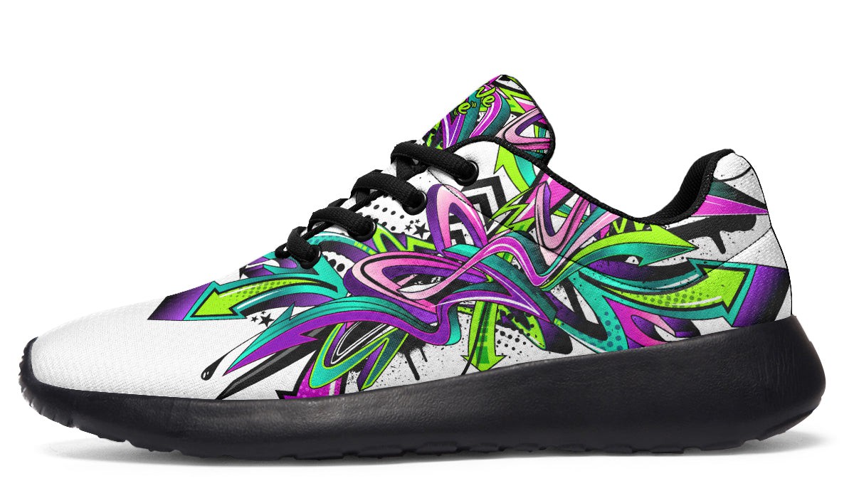 Abstract Colorful Graffiti