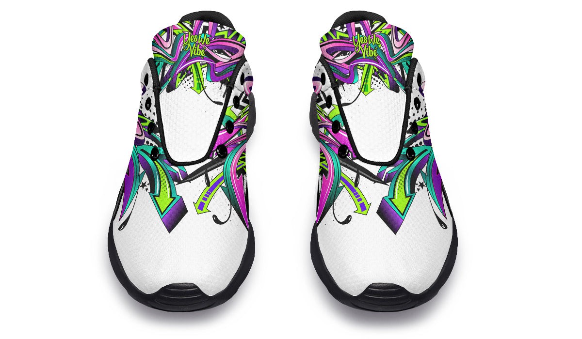 Abstract Colorful Graffiti