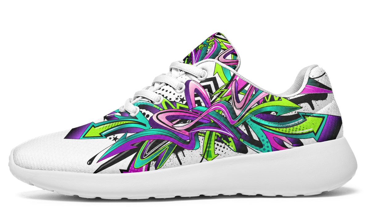 Abstract Colorful Graffiti