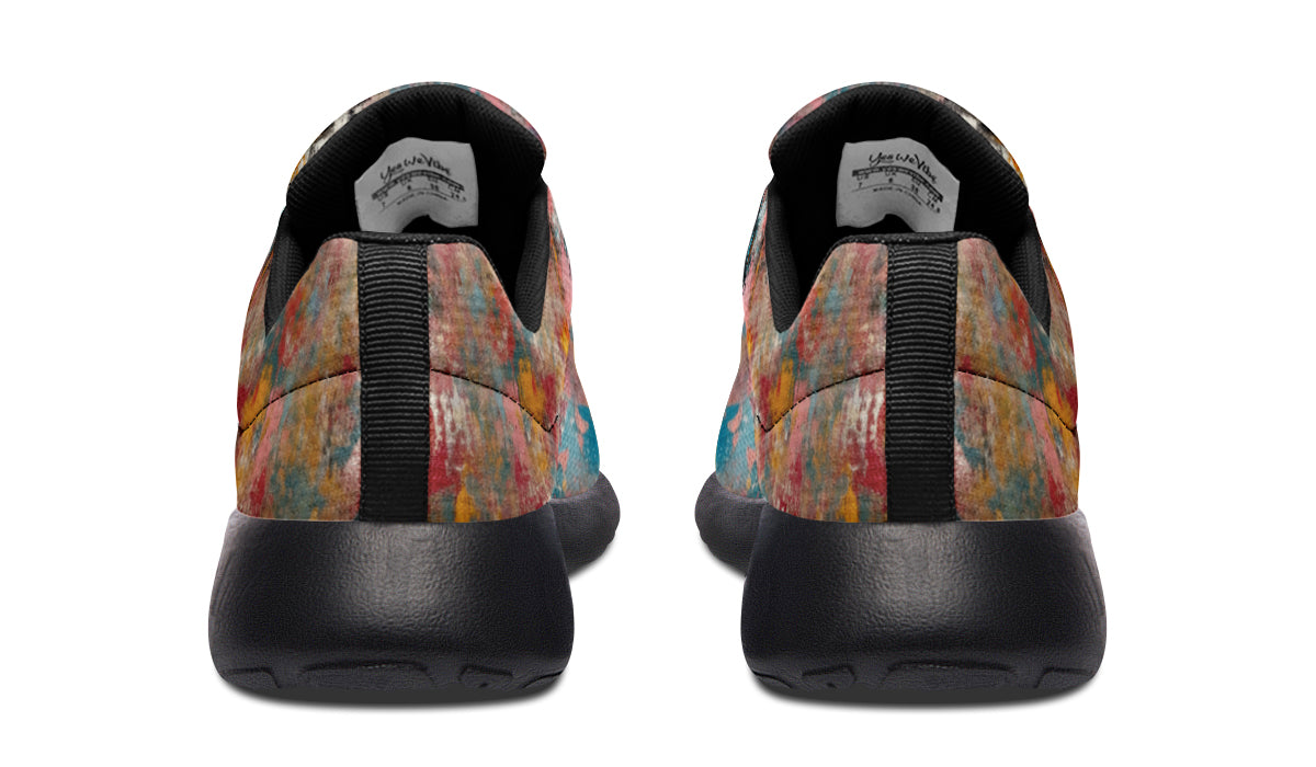 Abstract Expressionist Black Horse