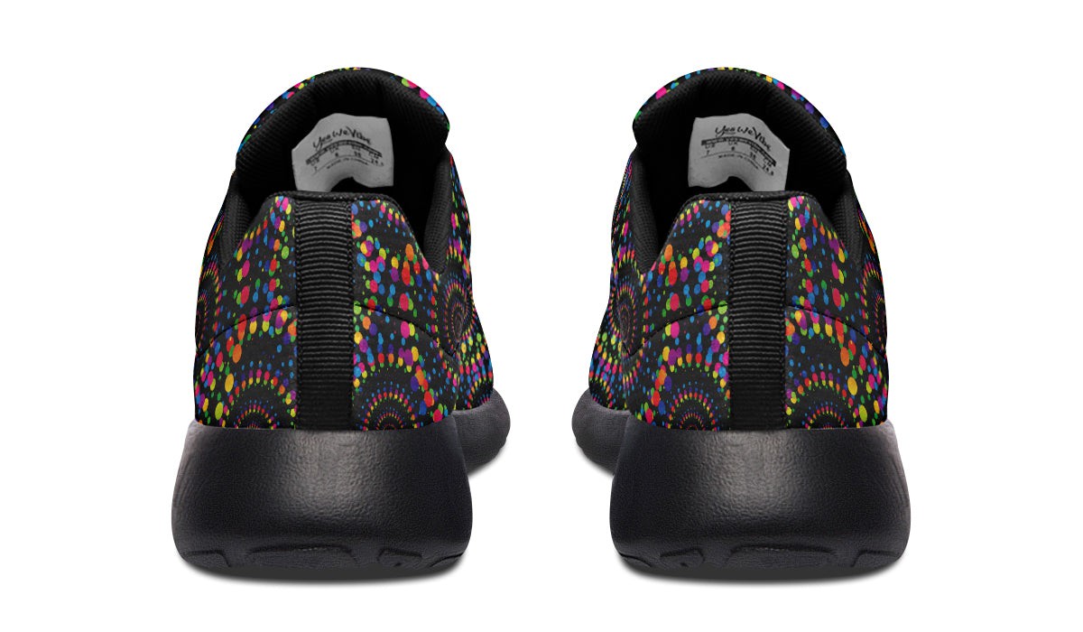 Abstract Mandala Halftone