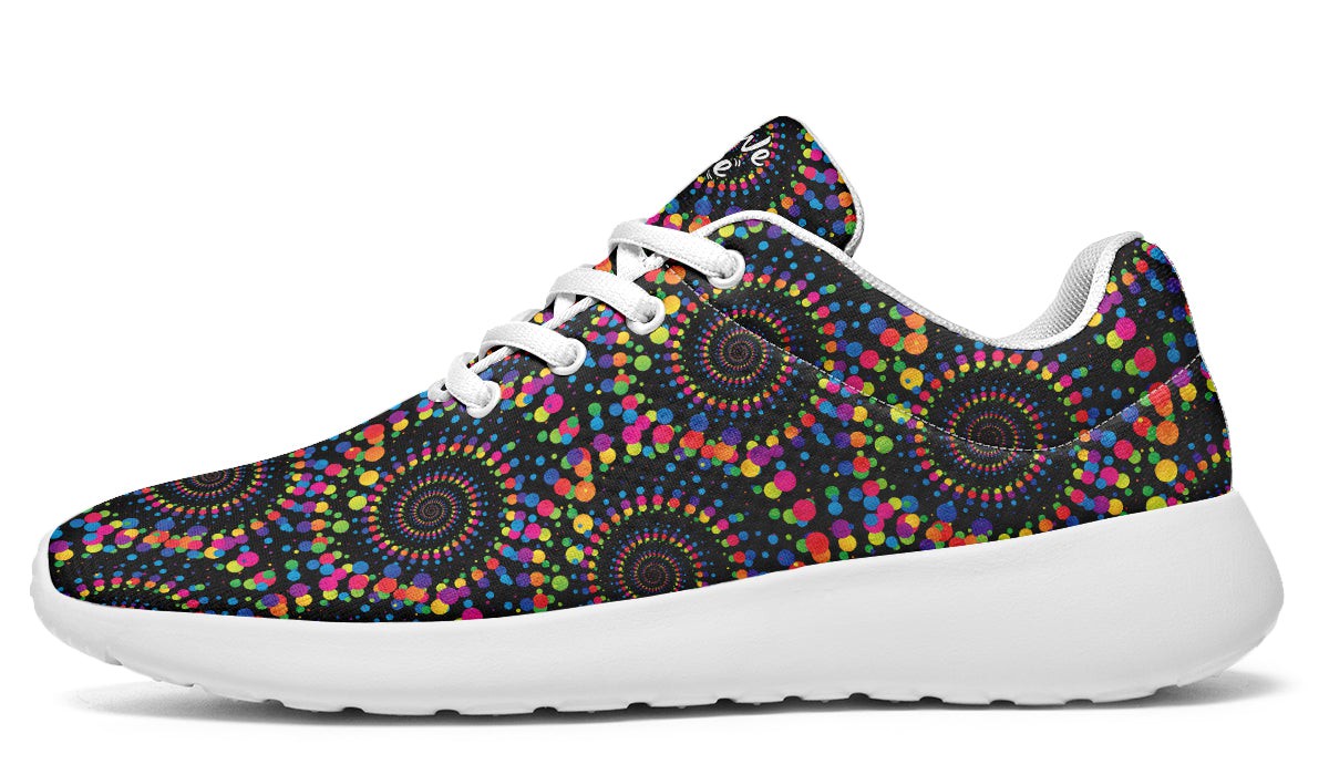 Abstract Mandala Halftone