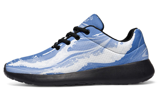 Abstract Wave Blue