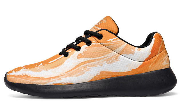 Abstract Wave Orange