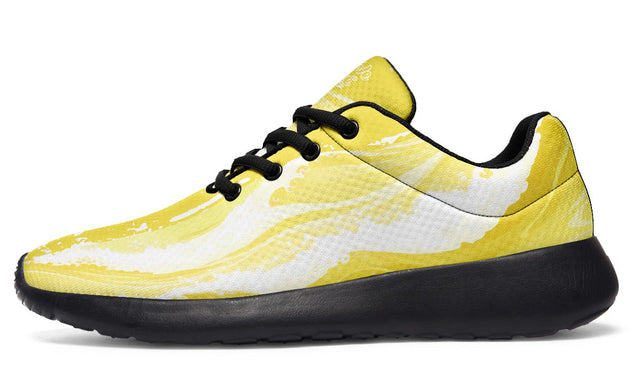 Abstract Wave Yellow