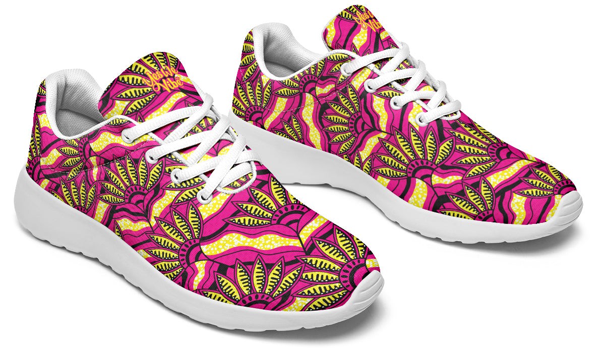 African Ethnic Traditional Pink