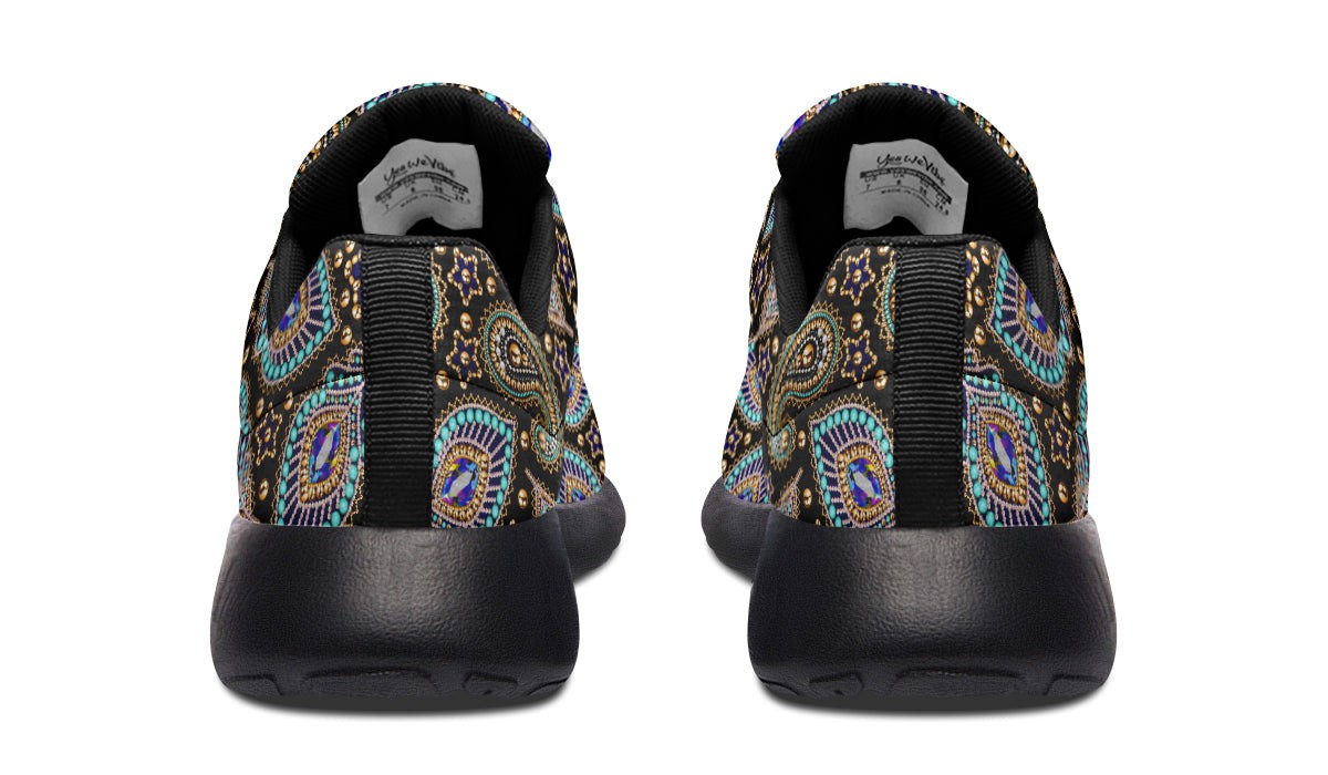 Beaded Peacock Feathers