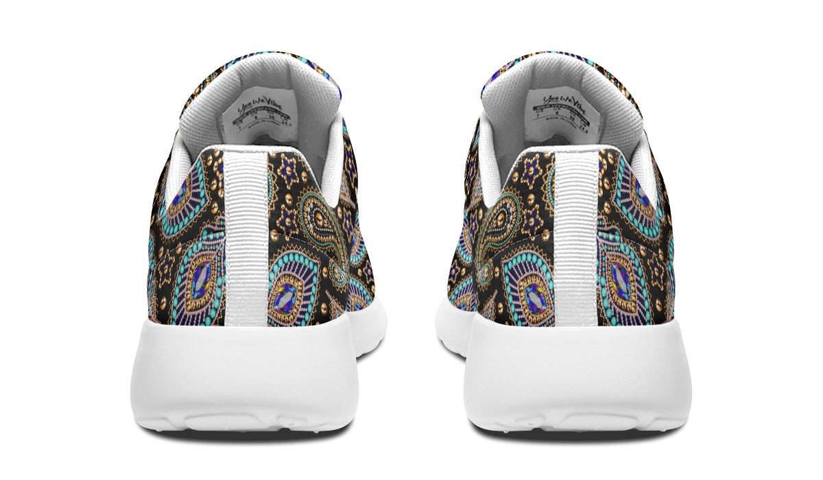 Beaded Peacock Feathers