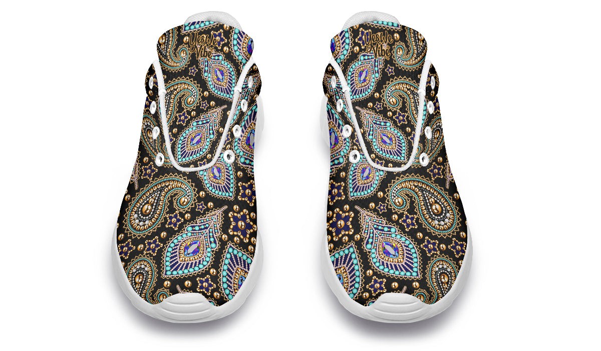 Beaded Peacock Feathers