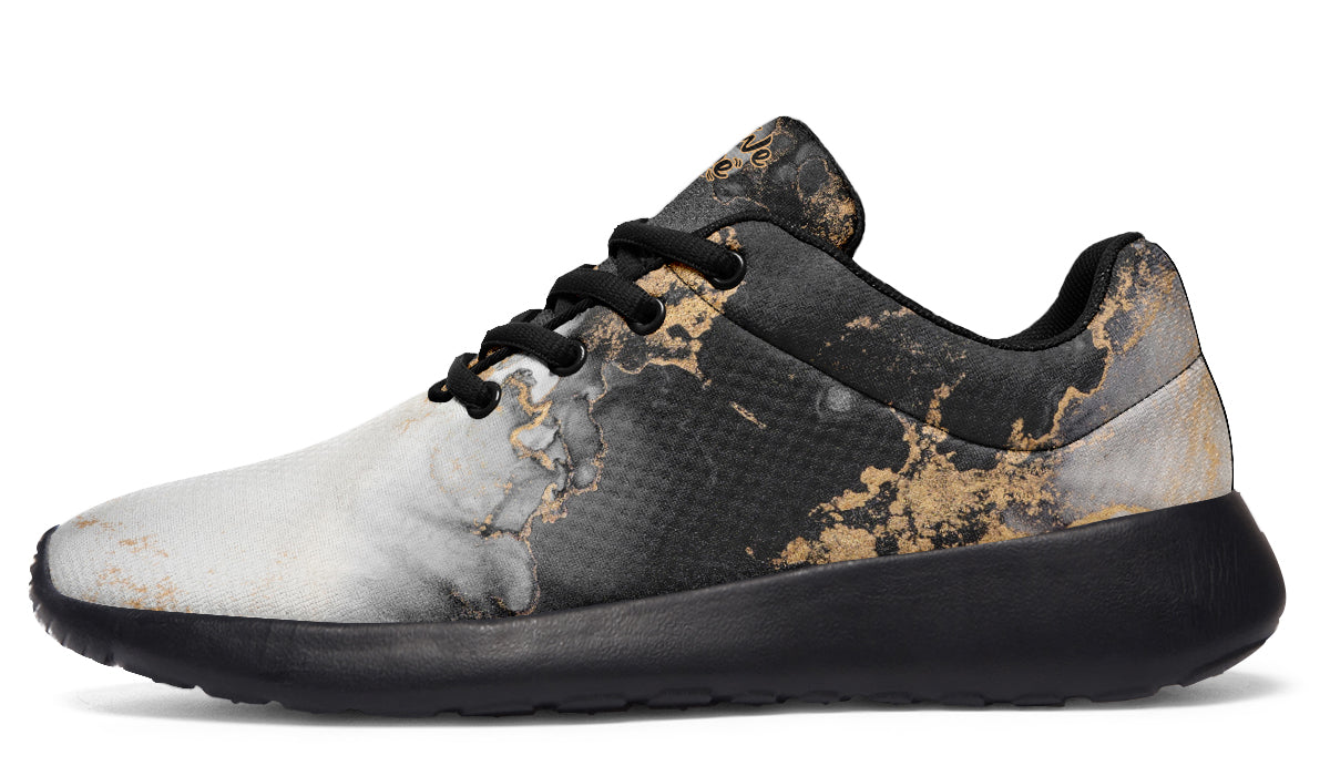 Black And Gold Abstract